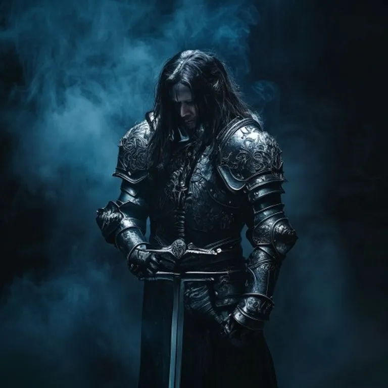Dark Fantasy Armored Warrior