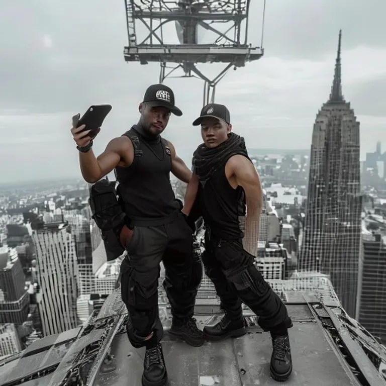Empire State Tepesinde Selfie